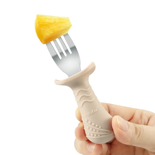 Baby Fork and Spoon Utensil Set 6-Pack Stainless Steel Toddler Silverware