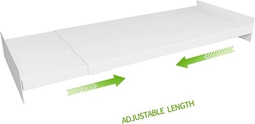 SOFRON Expandable Closet Shelves Organizers, Adjustable Shelf for Cabinet Rack Storage Wardrobe Divider Shelving for Closets Pantry Cupboard Kitchen Large 1 Pack