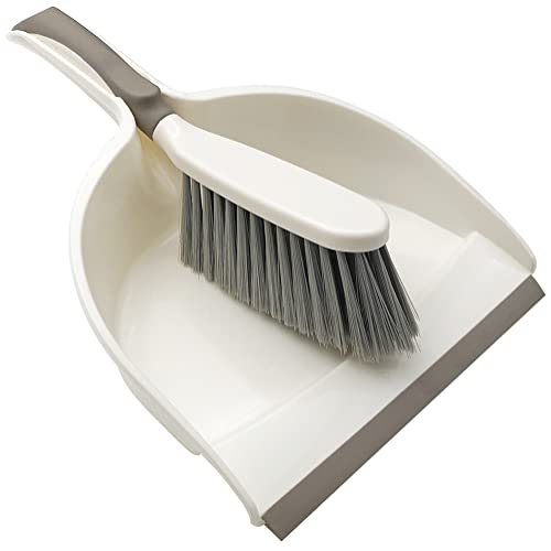 Small Hand Broom and Dustpan Set - Compact Handheld Cleaning Tool