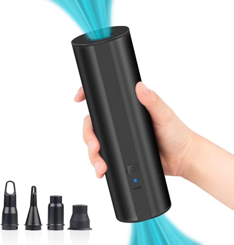 Cordless Electric Air Pump for Inflatables - Rechargeable, Portable Inflator for Pool Floats & Air Mattresses