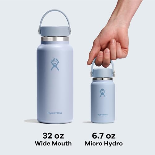 Insulated Mini Water Bottle 6.7 Oz Leak Proof Pocket Flask Aloe