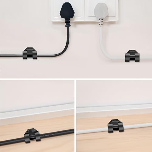 Outdoor String Light Clips - Weatherproof Screw-Mount Hangers, 50 Pack