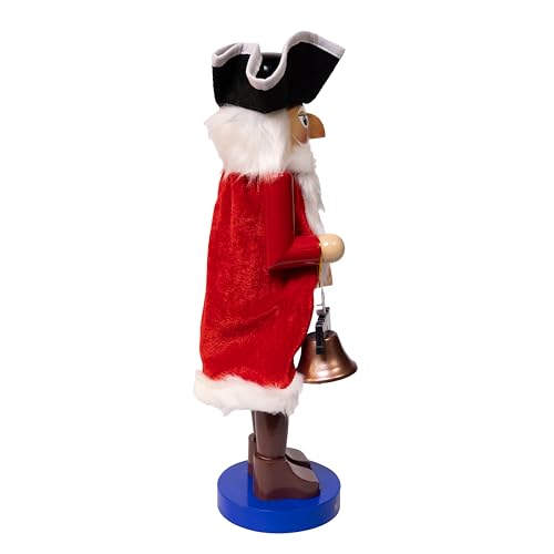 14-Inch Patriotic America 250th Anniversary Wooden Nutcracker Keepsake