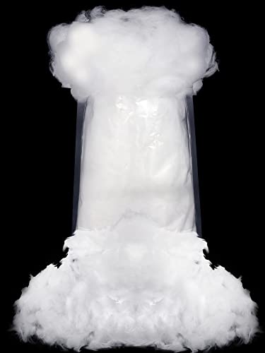 Fluffy Artificial Snow Cotton for Christmas & Winter Holiday Decor (60g)