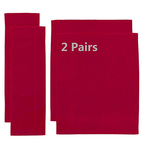 Director Chair Replacement Canvas Set - Red Fabric Seat and Back Covers