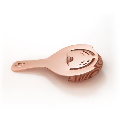 Copper Hawthorne Strainer for Cocktail Mixing - Koriko® by Cocktail Kingdom