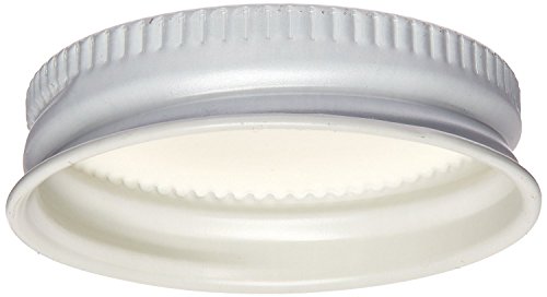 1 Gallon Glass Jugs (8-Pack) with 38mm White Metal Growler Caps (12-Pack)