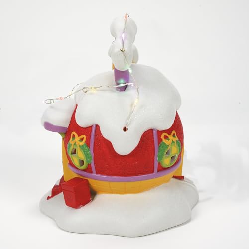 Department 56 Grinch Village Who-Lectric Light Repair Lit Building, 7-Inch