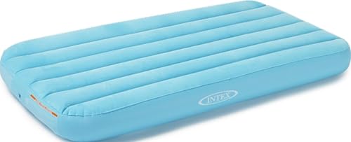 Kids Inflatable Air Mattress with Soft Surface & Carry Bag - 34.5" x 62" x 7"