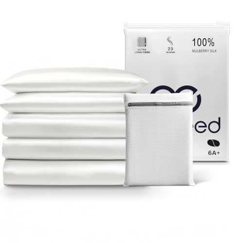 100% Mulberry Silk Duvet Cover King - 23 Momme Cooling Luxury