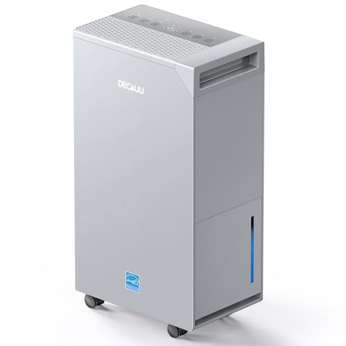 100 Pint Large Space Dehumidifier for Basement and Garage Use