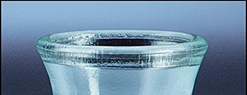Autom Beveled Glass Communion Cup - 1.5 Inch Tall, Dishwasher Safe