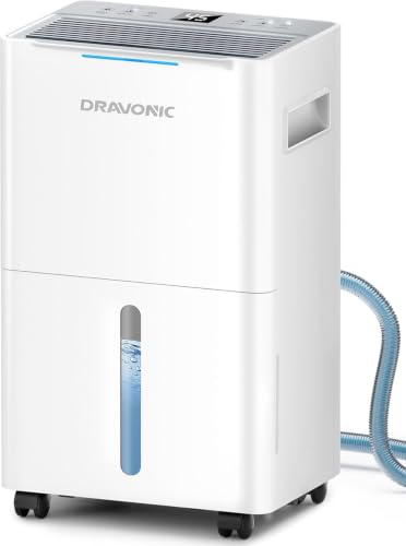 21 Pint Compressor Dehumidifier for Basement & Bedroom 1500 Sq Ft