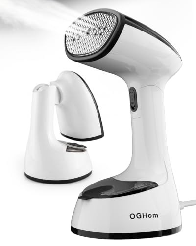 OGHom Handheld Foldable Clothes Steamer - 1000W Travel Garment Steamer