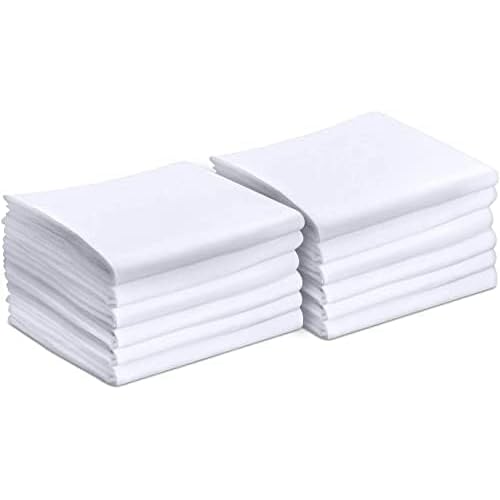 Utopia Bedding King Pillow Cases - 12 Pack - Envelope Closure - Soft Brushed Microfiber Fabric - Shrinkage and Fade Resistant Pillow Covers King Size 20 X 40 Inches (King, White)