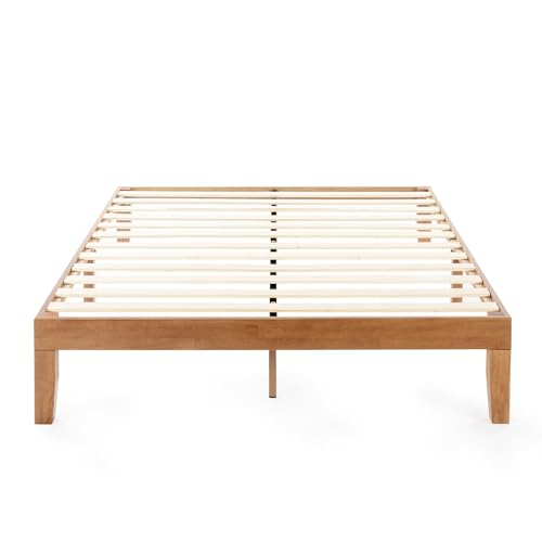 Mellow Naturalista Classic 12-Inch Solid Wood Queen Platform Bed