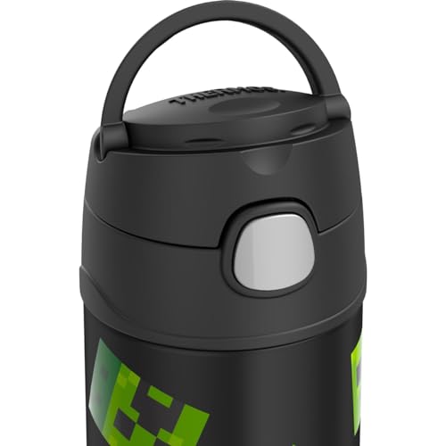 THERMOS FUNtainer Minecraft Kids Insulated Water Bottle 16oz