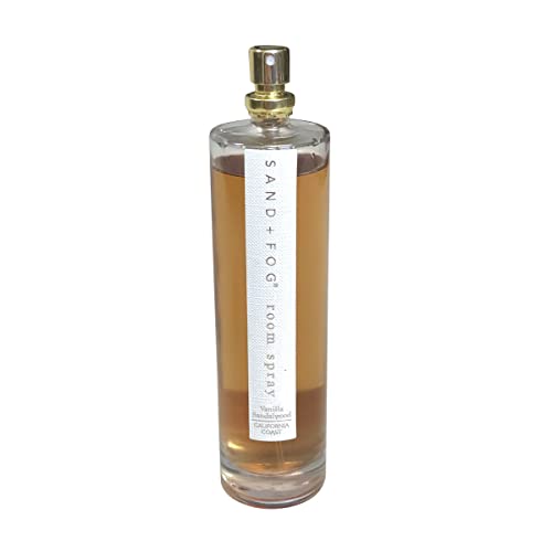 Vanilla Sandalwood Room Spray, 100mL Fragrance with Essential Oils
