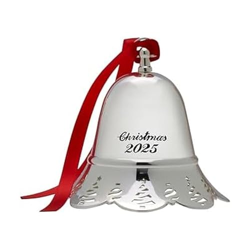 Towle 2025 Silver Musical Christmas Bell Ornament - 45th Edition