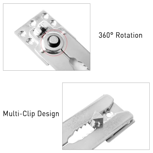 Heavy Duty Sectional Couch Connectors (2 Pack) - Steel Sofa Clamps