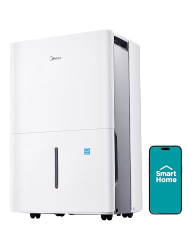Smart 22 Pint Dehumidifier for Basement Wi-Fi Enabled Energy Star
