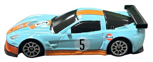 2010 Chevy Corvette C6-R Die-Cast Model 1:64 Scale Gulf Oil #5