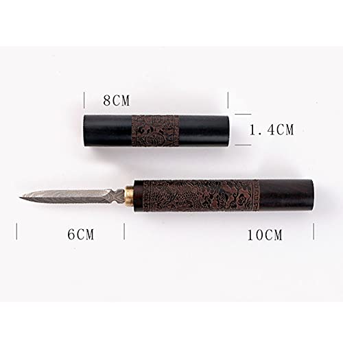 Haowei A Stainless Steel Tea Knife with Wooden Handle - Puerh Tea & Ice Pick Tool