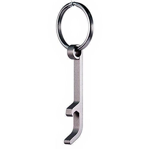 Xthel XKBO-901 Titanium Keychain Bottle Opener - Ultra-Light & Rust-Proof