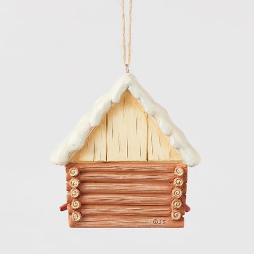 Jim Shore Heartwood Creek Christmas Birdhouse Ornament - Rustic Cabin Decor