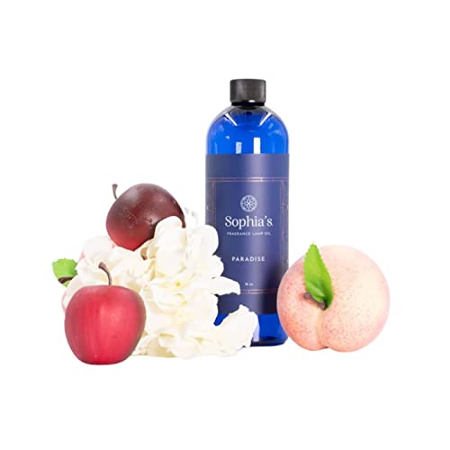 16oz Fragrance Lamp Oil - Sweet Strawberry, Peach Nectar & Red Apple