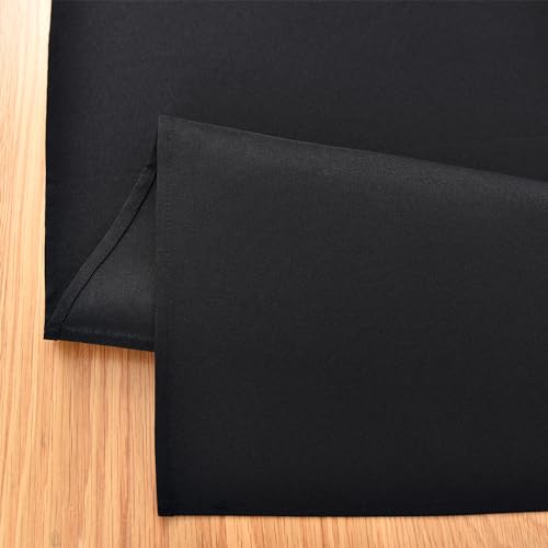 Farmhouse Black Table Runner 12x48 Inch for Dining Coffee Table Decor