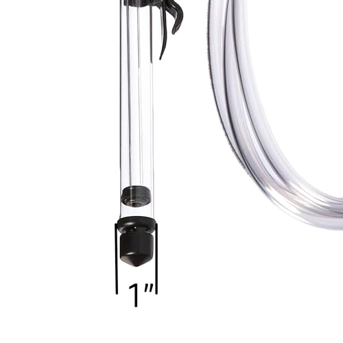 Mini Auto Siphon with 6 Ft Tubing and Clamp for Home Brewing