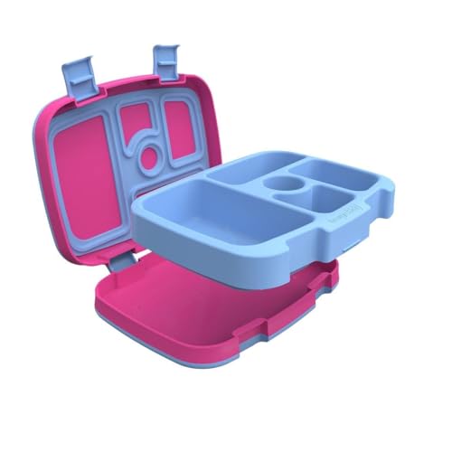 Bentgo Kids Prints 5-Compartment Leak-Proof Bento Lunch Box - Rainbows and Butterflies