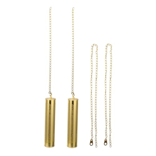 Grandfather Clock Decorative Hammer and Chain Weight Replacement Set