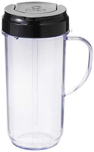 Magic Bullet 22 oz Travel Mug with Flip Top Lid - Black - Variation: Travel Mug
