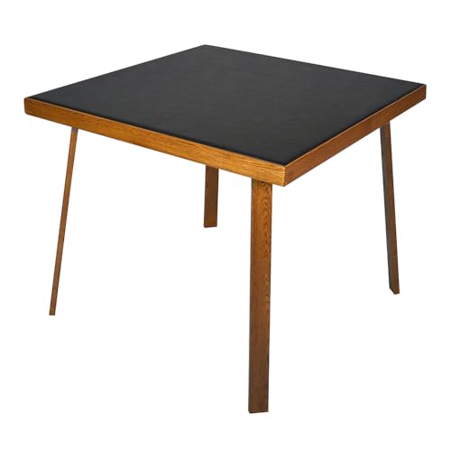 35-Inch Solid Red Oak Folding Card and Game Table
