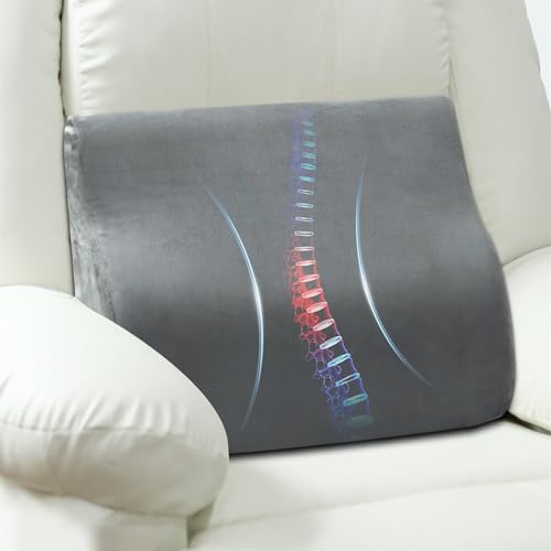 Ergonomic Lumbar Support Pillow for Recliners & Sofas