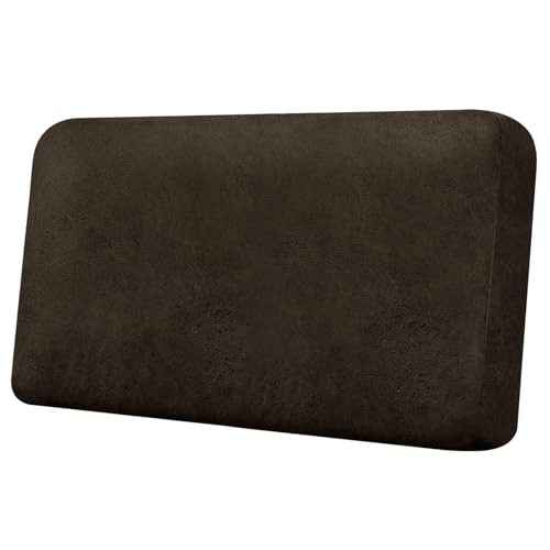 Stretch Faux Leather Loveseat Cover - Pet-Friendly, Non-Slip
