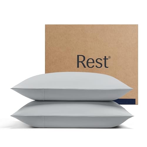 Cooling Pillowcases, Standard Size, 2-Pack - Silky Smooth & Anti-Frizz