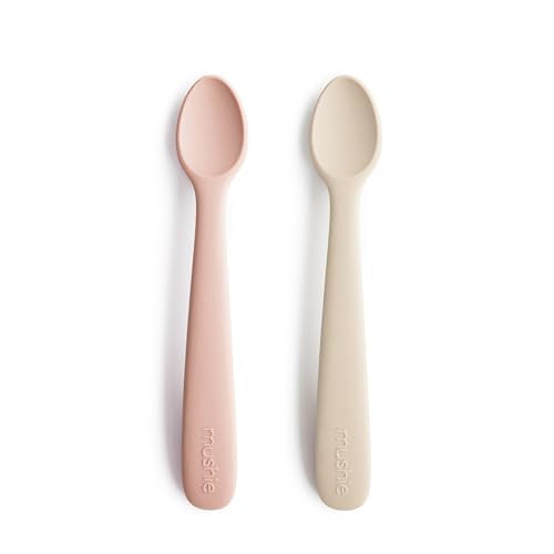 Silicone Baby Feeding Spoons 2 Pack