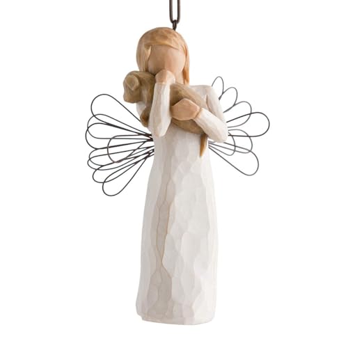 Willow Tree Angel of Friendship Hand-Painted Ornament, Gift for Special Occasions
