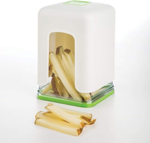 PrepWorks Tower Fry Cutter – Heavy-Duty Potato Cutter for Perfect Fries, Easy-to-Use, Stainless Steel Blades, BPA-Free