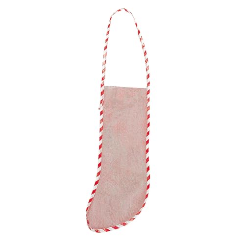 Large Red Mesh Christmas Stockings 18 Inch Pack of 10 Holiday Decor