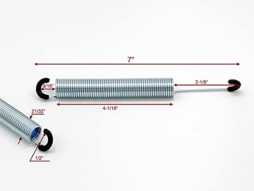 7-Inch Recliner Mechanism Tension Spring Replacement 2-Piece Set