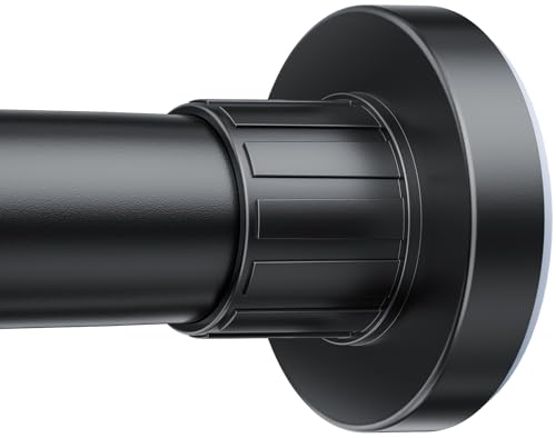 Ausemku Adjustable Shower Curtain Rod 32-80 Inch Heavy Duty Spring Tension