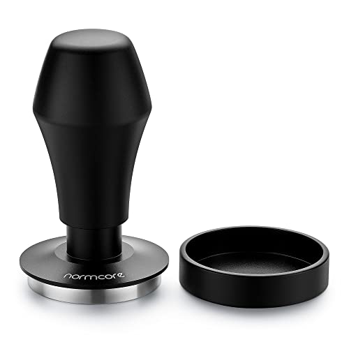 53.3mm Spring-Loaded Espresso Tamper with Self-Leveling Design & 3 Springs