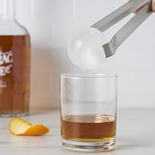 Stainless Steel Ice Tongs 6 Inch for Cocktails & Serving Food - Dishwasher Safe