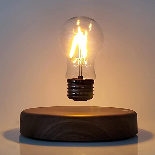 HCNT 1 Magnetic Levitating Floating LED Desk Lamp - 360° Rotating Night Light
