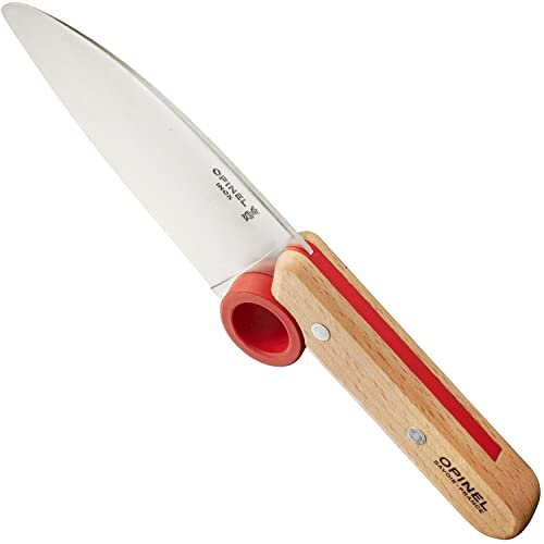 Kids Kitchen Knife Set with Rounded Tip and Finger Guard for Cooking