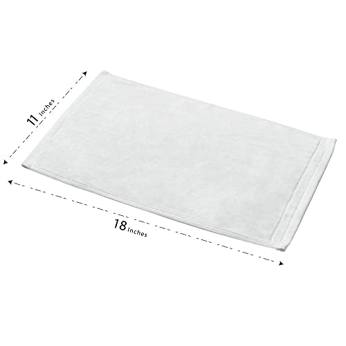 Personalized Initial Fingertip Towels - 11x18 Monogrammed Cotton Set of 2